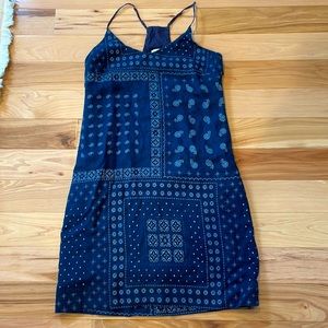 J. Crew bandana print dress